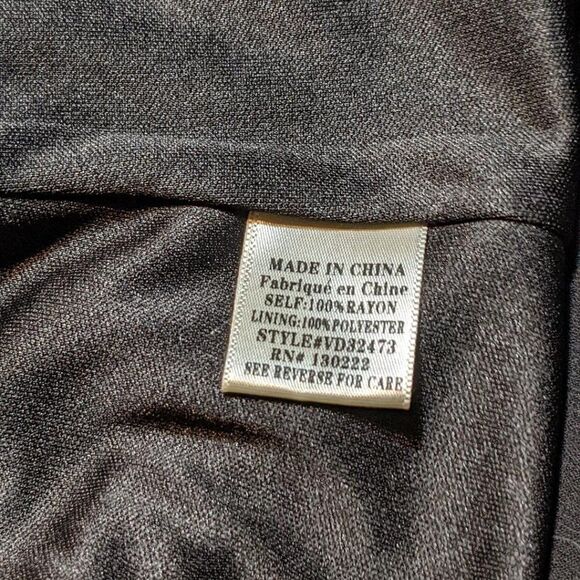 🆕NWT VERY J BLACK LATTICE FRONT DRESS (FULLY LINED) - MEDIUM - Picture 6 of 7